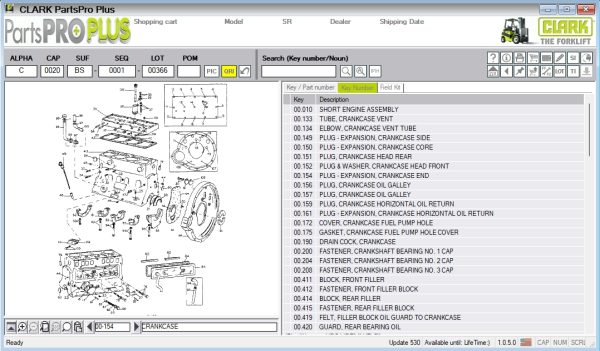 Clark ForkLift Parts Pro Plus EPC v530 09.2022 Spare Parts Catalog DVD 3 1