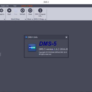 Doosan DMS 5 Excavator Wheel Loader Monitoring Program 2