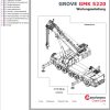 Grove Crane GMK 5220 Parts Catalog Schematics Operation and Maintenance Manual EN DE