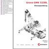 Grove Crane GMK 5250L Parts Catalog Schematics Operation and Maintenance Manual EN DE