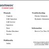 Grove Crane RT530E 2 233583 Parts Catalog Schematics Service Manual Operation and Maintenance Manual