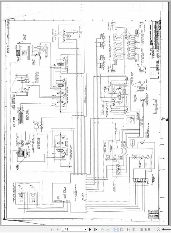 Grove Crane RT600 Schematics Operation Manual 1