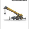 Grove Crane RT770E Service Operator Parts Manual and Schematic 234537 1