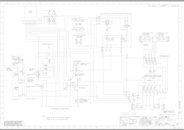Grove Crane RT8000E Hydraulic Schematic 1