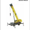 Grove Crane RT800E Operator Manual and Schematic