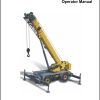 Grove Crane RT9130E 2 Operator Manual and Schematic EN ES