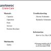 Grove Crane RT9150E Service Operator Parts Manual and Schematic 231938