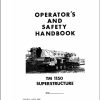 Grove Crane TM1150 Operator Manual and Electrical Schematic