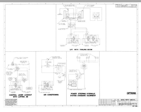 Grove Crane TM1300 Hydraulic Schematic 1