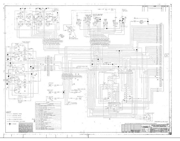Grove Crane TM1400 Electrical Schematic 1