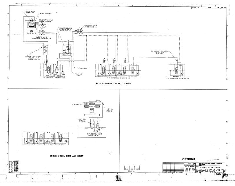Grove Crane TM200C Hydraulic Schematic