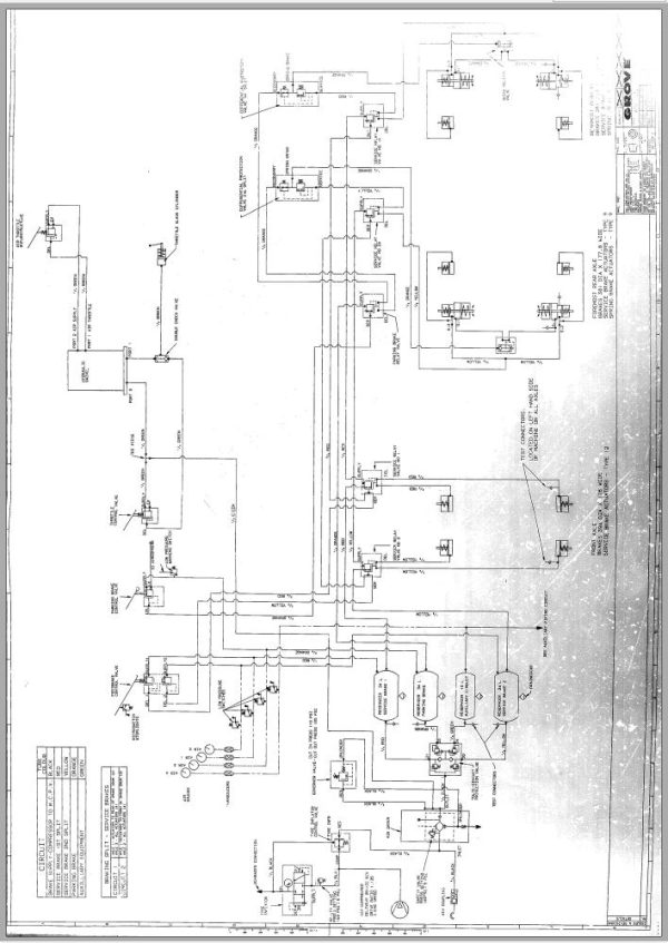 Grove Crane TM500E 2 Electrical and Pneumatic Schematic 1
