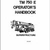 Grove Crane TM750E Operation Manual and Hydraulic Schematic