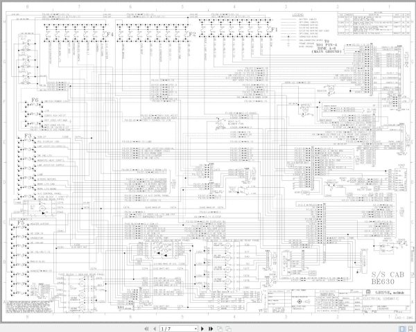 Grove Crane TMS 9000 2 Service Manual Operation Manual Schematics 1