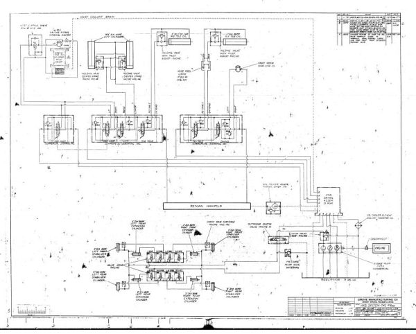 Grove Crane TMS155 TMS180 Hydraulic Schematic