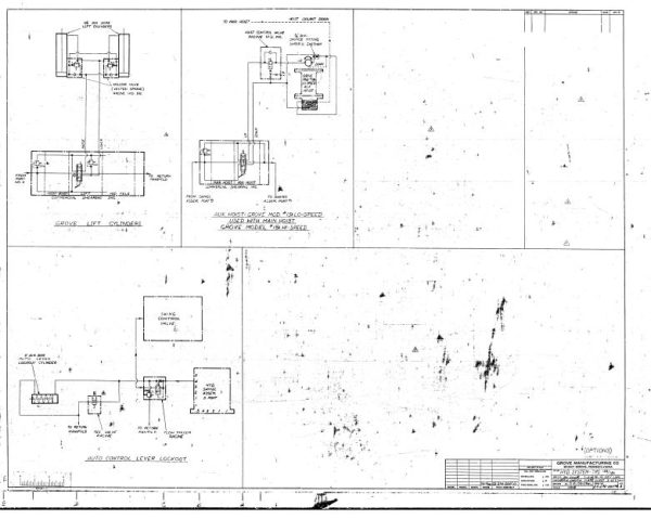 Grove Crane TMS155 TMS180 Hydraulic Schematic 1