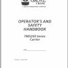 Grove Crane TMS250 Parts Catalog Schematics Operation Manual