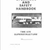 Grove Crane TMS475 Operator Manual and Hydraulic Schematic