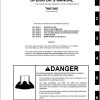 Grove Crane TMS700E Operator Manual and Schematics