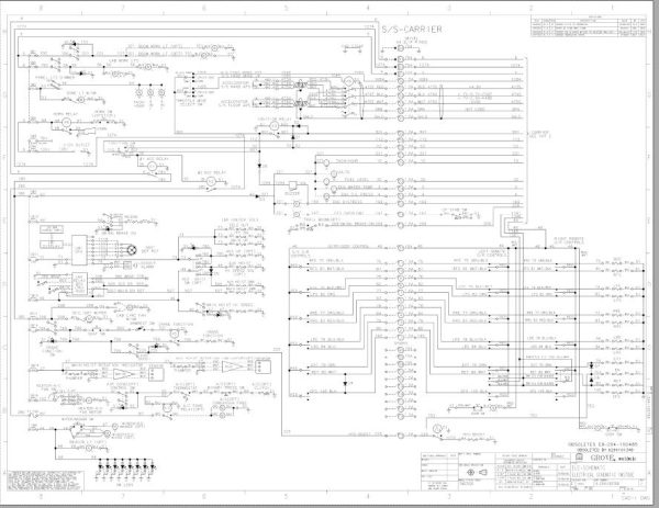 Grove Crane TMS700E Operator Manual and Schematics 1