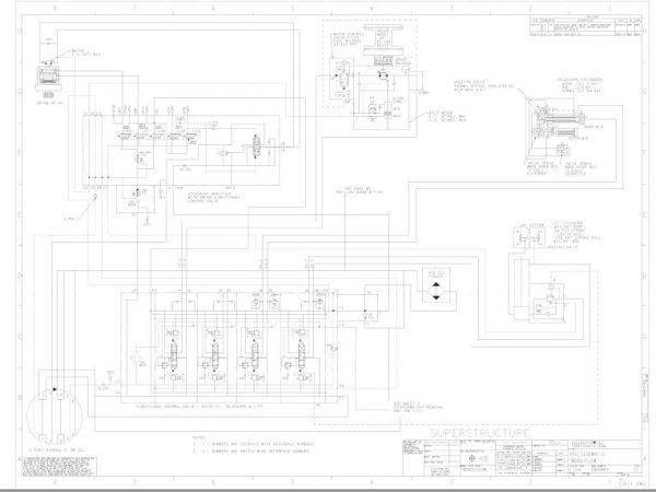 Grove Crane TMS80013 Hydraulic Schematic 1