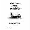 Grove Crane TMS865 Operator Manual Parts Catalog and Electric Schematic