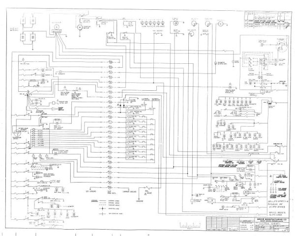 Grove Crane TMS865 Operator Manual Parts Catalog and Electric Schematic 1