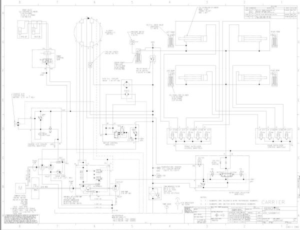 Grove Crane TMS875E Hydraulic Schematic