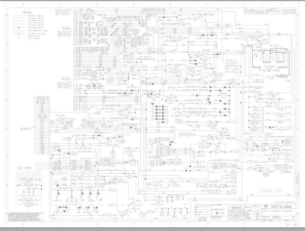 Grove Crane TMS9000E Service Parts Operator Manual and Schematics 235370 1
