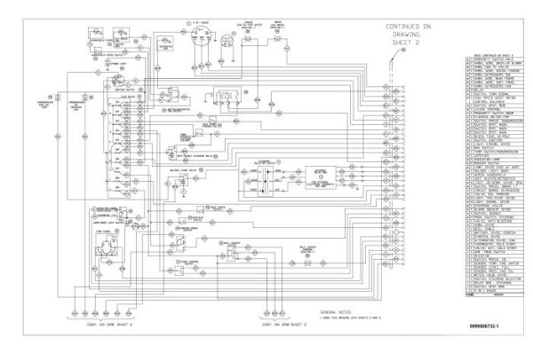 Grove Crane YB7722 Electrical Schematic