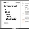 Hitachi Wheel Loader ZW65 6 ZW75 6 ZW95 6 Operator Service Workshop Manual 1