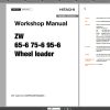 Hitachi Wheel Loader ZW65 6 ZW75 6 ZW95 6 Operator Service Workshop Manual 3