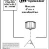 Ingersoll Rand Balloon Light BL1200 Operation and Maintenance Manual 2012 CZ IT