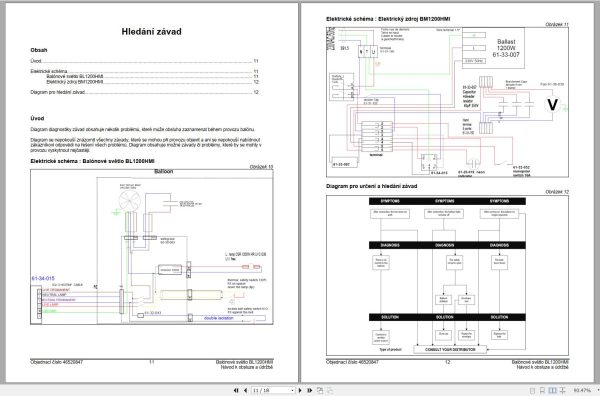 Ingersoll Rand Balloon Light BL1200HMI Operation and Maintenance Manual 2013 CZ 1