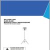 Ingersoll Rand Balloon Light BL400 Operation and Maintenance Manual 2019