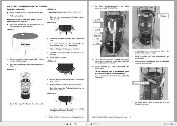 Ingersoll Rand Balloon Light BL400 Operation and Maintenance Manual 2019 1