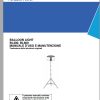 Ingersoll Rand Balloon Light BL600 Operation and Maintenance Manual 2019