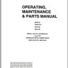 Ingersoll Rand Compressor Module 850HH Parts Manual Operating and Maintenance Manual 2012