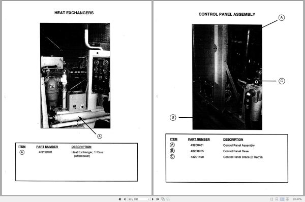 Ingersoll Rand Compressor Module 850HH Parts Manual Operating and Maintenance Manual 2012 1
