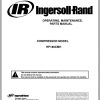 Ingersoll Rand Compressor Module HP185CMH Parts Manual Operating and Maintenance Manual 2012