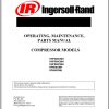 Ingersoll Rand Compressor Module HP600CMH Parts Manual Operating and Maintenance Manual 2012