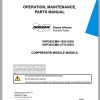 Ingersoll Rand Compressor Module VHP200CMH Parts Manual Operating and Maintenance Manual 2012 1