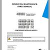 Ingersoll Rand Compressor Module VHP500CMH Parts Manual Operating and Maintenance Manual 2012 1