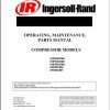 Ingersoll Rand Compressor Module VHP550CMH Parts Manual Operating and Maintenance Manual 2012