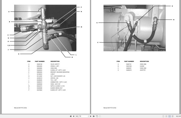 Ingersoll Rand Compressor Module XHP1250CMH Parts Manual Operating and Maintenance Manual 2012 2
