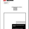 Ingersoll Rand Compressor Module XHP900CMH Parts Manual Operating and Maintenance Manual 2012