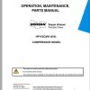 Ingersoll Rand Compressor Modules HP185CMH Part Manual Operation and Maintenance Manual 2013 1 1