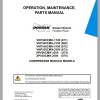 Ingersoll Rand Compressor Modules HP600CMH Part Manual Operation and Maintenance Manual 2013 1