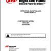 Ingersoll Rand Compressor Modules HP60CMH Parts Manual Operation and Maintenance Manual 2013 1 1