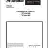 Ingersoll Rand Compressor Modules VHP300CMH Part Manual Operation and Maintenance Manual 2013